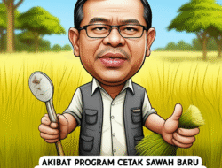 Akibat Program Cetak Sawah Baru terhadap Penciptaan Beras