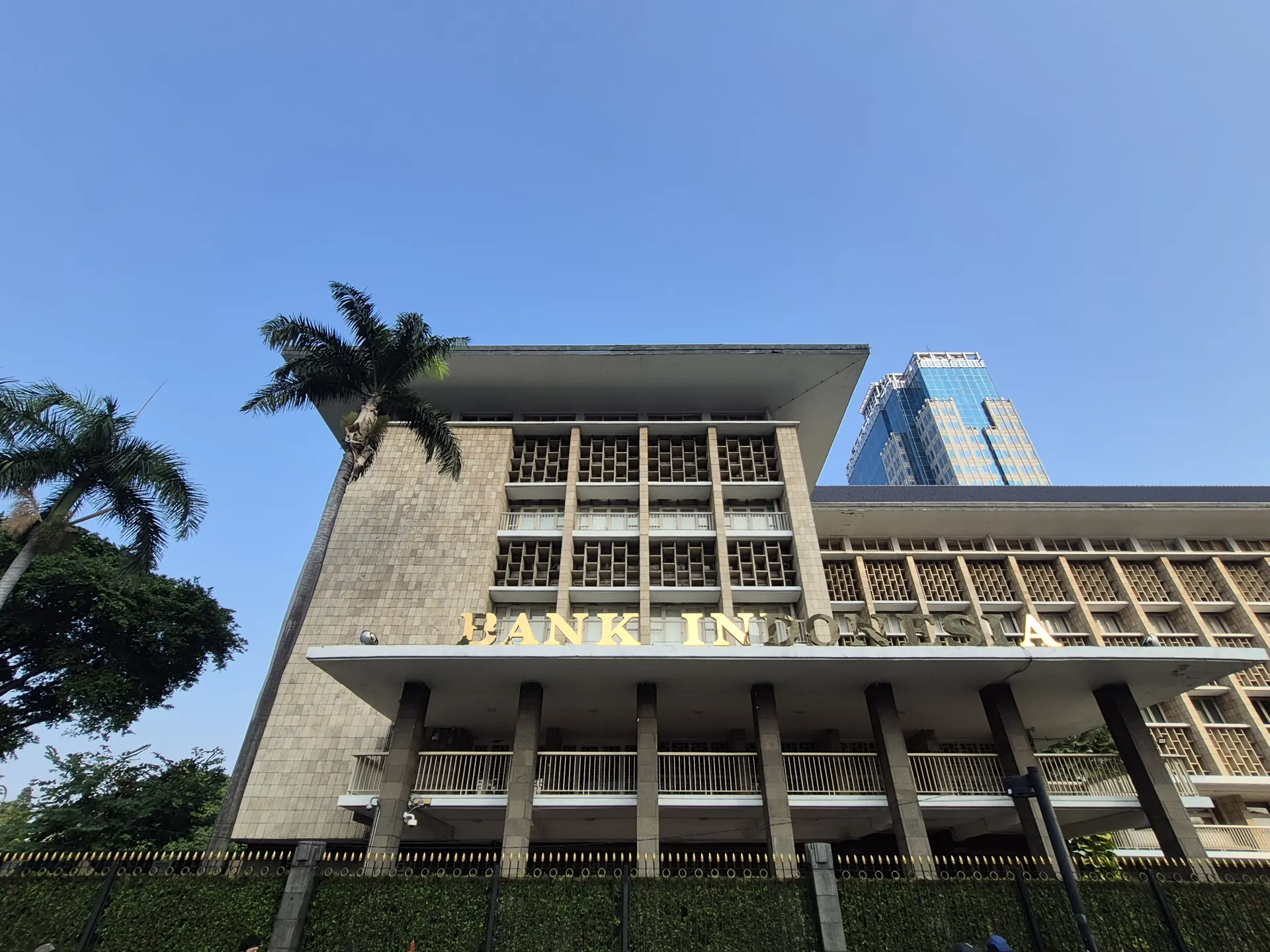 Gedung Bank Indonesia di Jalan M.H. Thamrin, Jakarta
