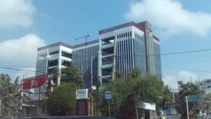 Gedung kantor OJK Regional 7 Sumatera Bagian Selatan di Palembang