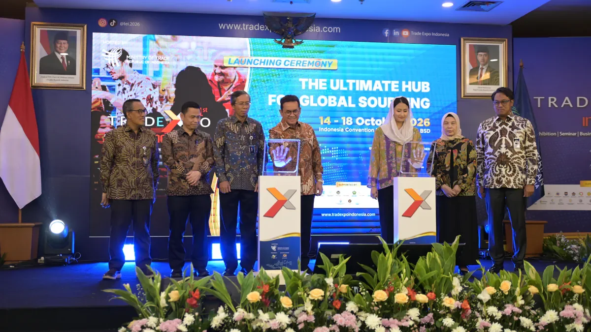 Peluncuran Trade Expo Indonesia 2026 oleh Kementerian Perdagangan